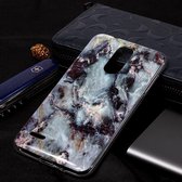 Marmeren patroon Soft TPU Case voor LG K8 (2018) (grijs)