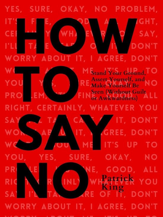 How To Say No - cover