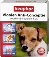 Beaphar vlooien anticonceptie - kleine hond 2,6-6,7 kg - 1 stuks