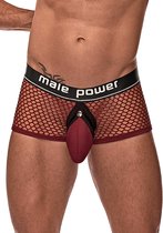 Mini Cock Ring Short - Burgundy - S