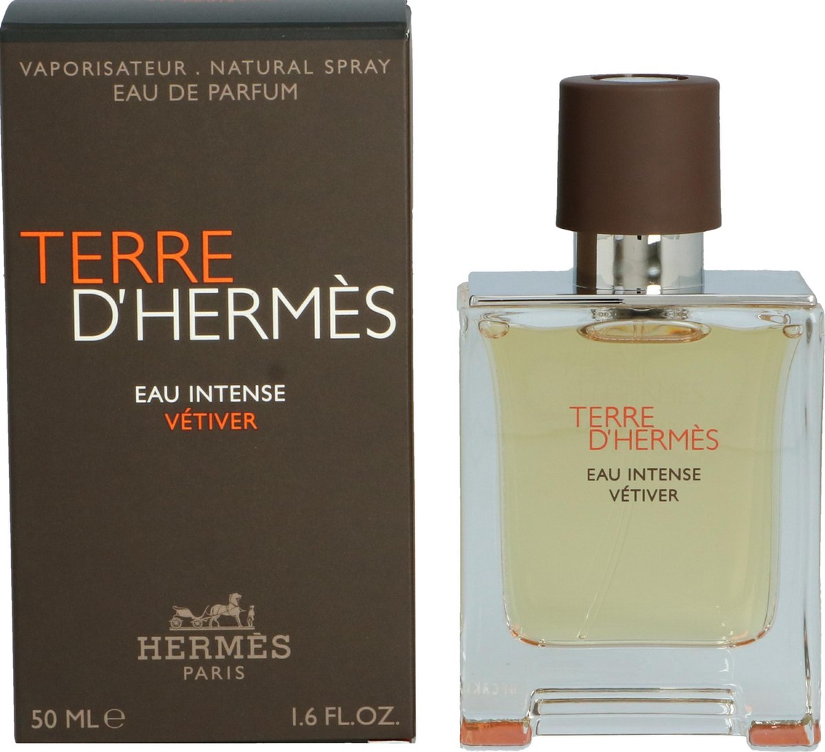 Hermès - Terre d'Hermès Eau Intense Vétiver - 50 ml - Eau de Parfum