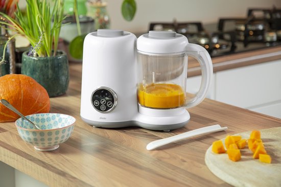 Alecto BFP-66 - 5-in-1 Baby Food Processor - Blender en Stomer - Wit van Alecto — afbeelding 2