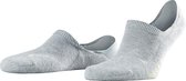 FALKE Cool Kick Invisible Voering Sokken onzichtbaar zonder motief high cut met pluche zool  Ademend Sneldrogend Grijs Unisex Kousenvoetje - Maat 39-41