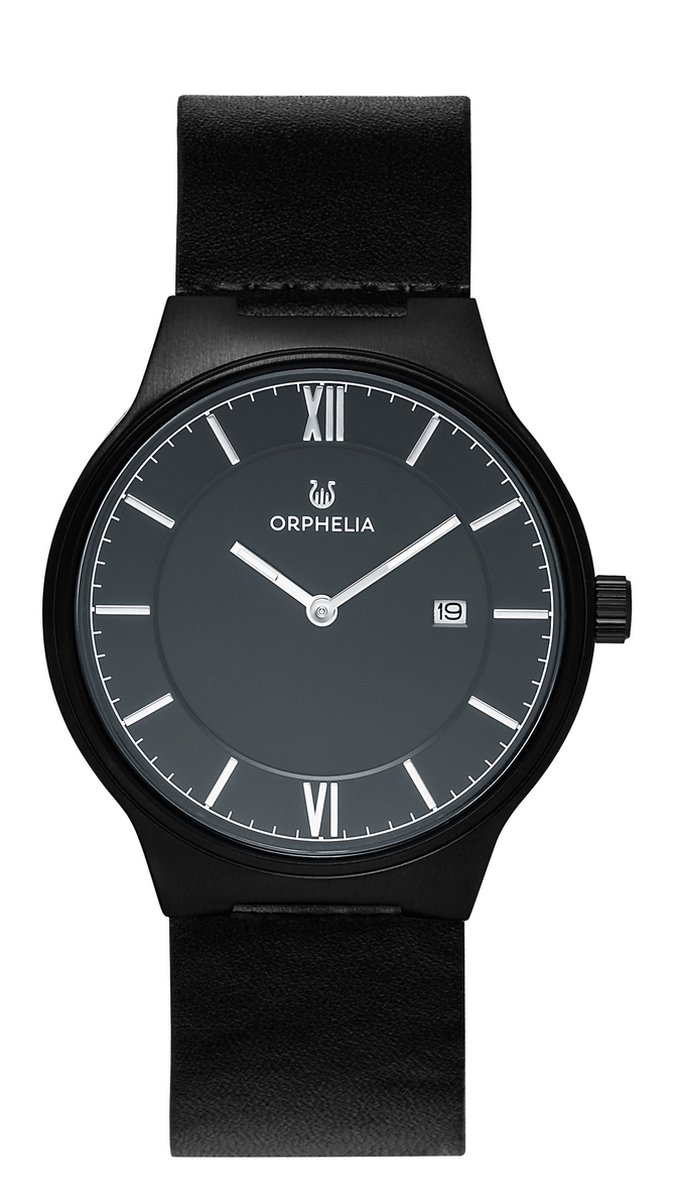 Orphelia Serendipity OR61806 Horloge - Leer - Zwart - Ø 40 mm