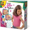foto van SES - Fashion glitter tattoos - zelf tatoeages maken - met 4 kleuren glitters