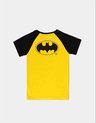DC Comics Batman Kinder Tshirt -Kids 134- Caped Crusader Geel