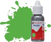 Humbrol - No 208 Fluorescent Signal Green Gloss (4/20) * - HADB0208 - modelbouwsets, hobbybouwspeelgoed voor kinderen, modelverf en accessoires