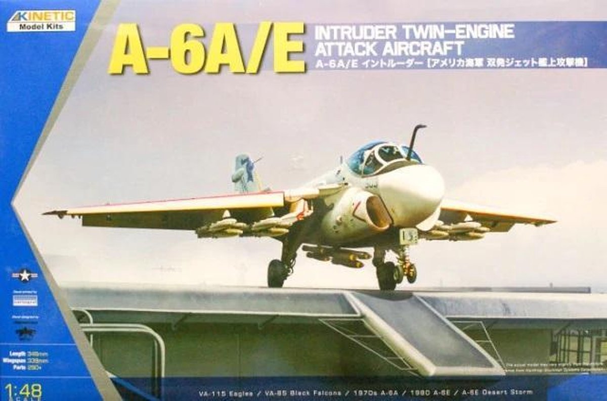Kinetic - 1/48��a-6a/e��intruder��(Metal - KIN48034