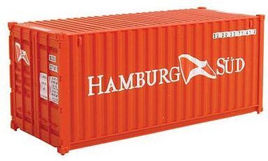 Container 20 Pieds Échelle H0 Walthers - Modélisme Train Hamburg - 10
