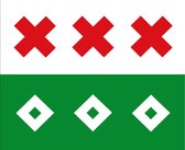 Vlag Willemstad 30x45cm