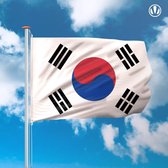 Vlag Zuid Korea 150x225cm - Spunpoly