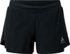 ODLO Zeroweight 2in1 Short 3'' Dames - Sportbroeken - zwart - Vrouwen