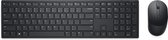 DELL KM5221W toetsenbord Inclusief muis RF Draadloos QWERTY Brits Engels Zwart