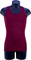 Top kwaliteit hemd - 100% katoen - Bordo - Maat S