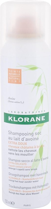 Klorane Dry Shampoo With Oat Milk - Tint