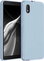 kwmobile telefoonhoesje voor Alcatel 1B (2020) - Hoesje voor smartphone - Back cover in mat lichtblauw