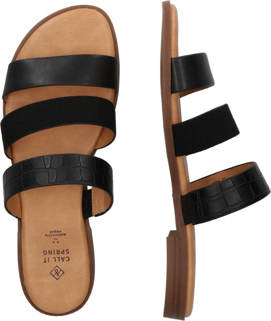 Call It Spring muiltjes belize Zwart-9 (40) | bol.com