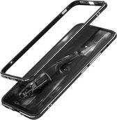 Voor Huawei Honor 30S Aluminium schokbestendig beschermend bumperframe (zwart)