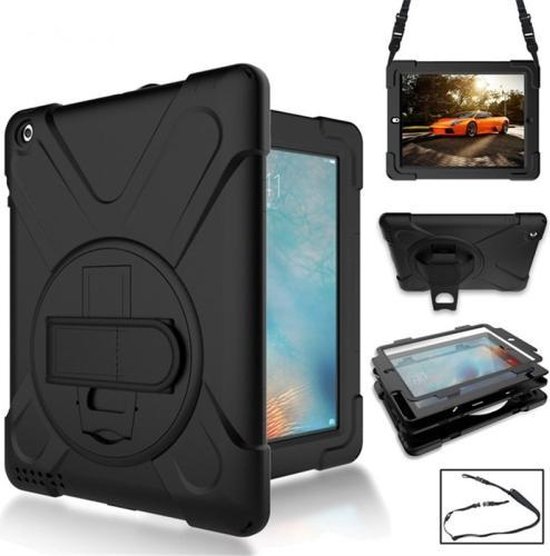 Charge6 Speaker siliconen beschermhoes schouder crossbody anti-val