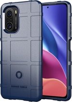 Voor Xiaomi Redmi K40 Pro Volledige dekking Schokbestendig TPU-hoesje (blauw)