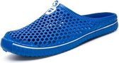 Mode ademende holle sandalen Paar strandsandalen, schoenmaat: 42 (blauw)