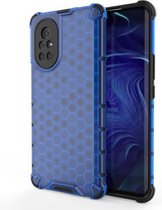 Voor Huawei nova 8 5G schokbestendige honingraat PC + TPU beschermhoes (blauw)