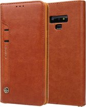 Voor Galaxy Note9 CMai2 Kaka-serie Litchi Texture horizontale flip lederen tas met houder en kaartsleuven (bruin)