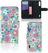 Protection Housse Xiaomi Mi A3 Portefeuille Flower Power