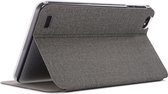 Voor Teclast P80X TECLAST Business horizontale flip PU lederen tas met houder (grijs)