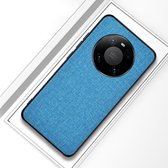 Voor Huawei Mate 40 schokbestendige stoffen textuur PC + TPU beschermhoes (blauw)