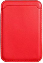 Lunso - Magsafe cardholder / pasjeshouder - iPhone 12/13 Serie - Rood