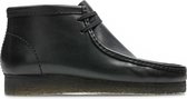 Clarks - Heren - Wallabee Boot - G - 2 - black leather - maat 6,5
