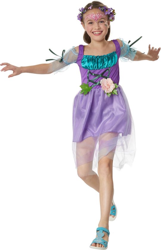 dressforfun - Toverbloemenfee 104 (3-4y) - verkleedkleding kostuum halloween verkleden feestkleding carnavalskleding carnaval feestkledij partykleding - 301704