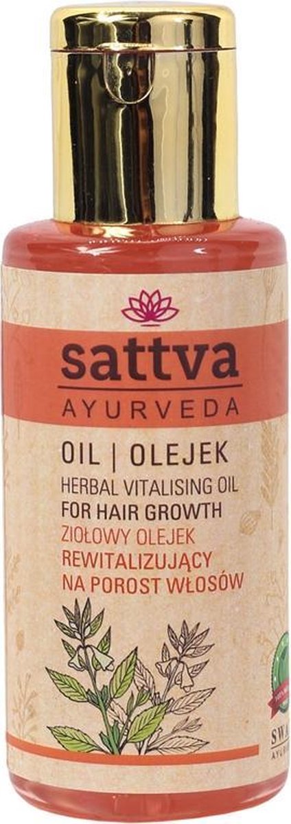 Sattva - Herbal Vitalising Hair Herbal Revitalizing Oil For Hair Growth 100Ml