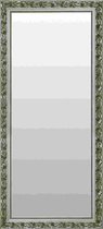Zilveren Spiegel Barok 50x150 cm – Birte – Lange Design Spiegel – Chique Brocante Spiegel – Grote Spiegels – Perfecthomeshop