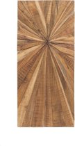Wanddecoratie hout 45x100 cm – Wandpaneel Uniek Ontwerp – Duurzaam Muur Decoratie - Perfecthomeshop