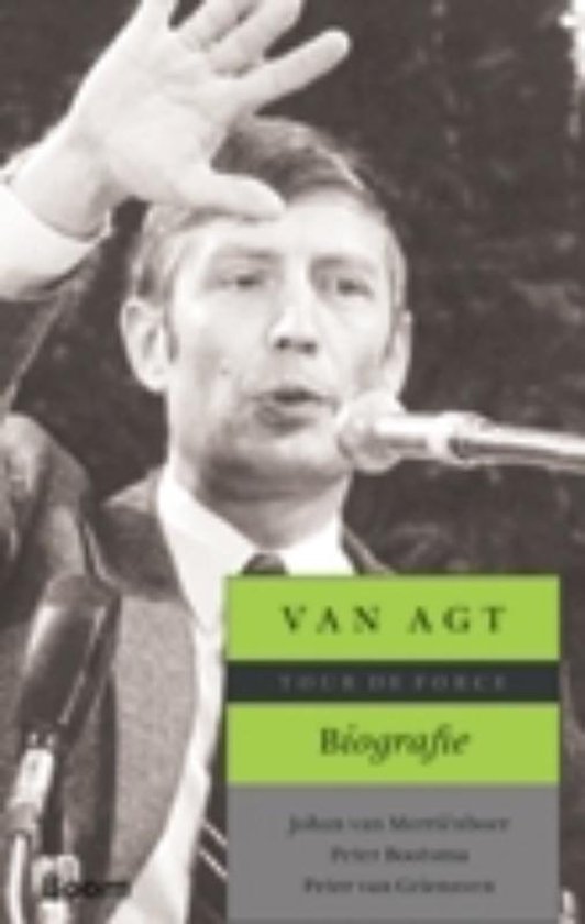 Cover van het boek 'Van Agt biografie' van Peter Bootsma en J. van Merriënboer