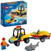 Lego City Playset Beach Rescue ATV Speelgoed Kinderen Spellen