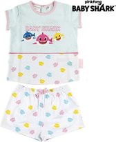 Pyjama Kinderen Baby Shark Wit