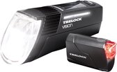 Trelock LS760 I-Go Vision Fietsverlichtingsset - 100 lux - USB - Zwart
