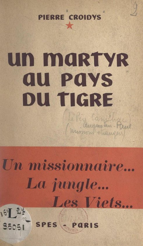 Un martyr au pays du tigre