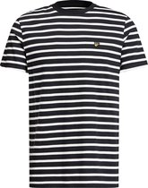 WE Fashion Heren T-shirt met streepdessin