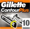 Gillette Contour Plus Lames De Rasoir Pour Homme – 10 Recharges