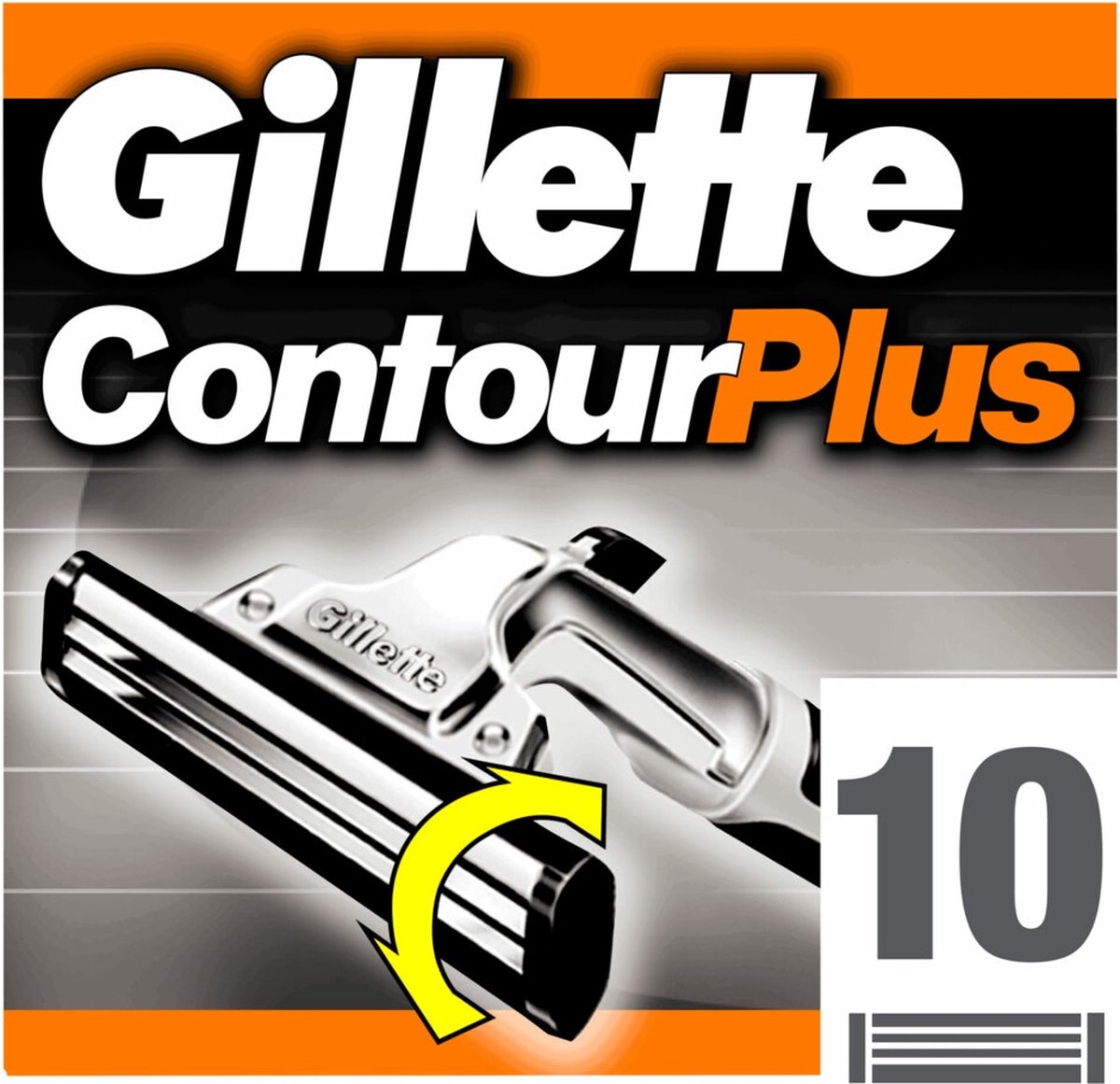 Gillette Contour Plus - 10 stuks - Wegwerpscheermesjes - Gillette
