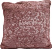 Myroundie - sierkussen - kussen - 45x45 cm - jacquard - roze