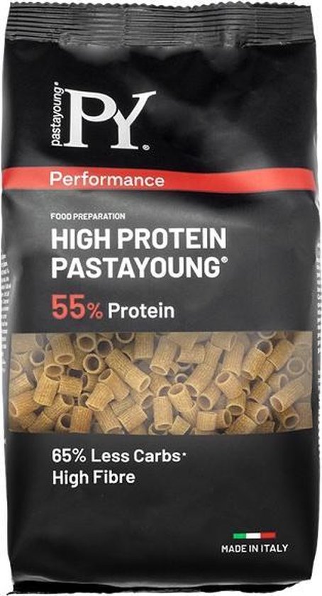 Pasta Young | Pasta Tubetti Rigate | 1 x 250 gram | Snel afvallen ...