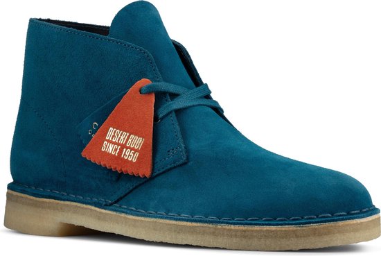mobiel Welke invoer Clarks - Heren schoenen - Desert Boot - G - Blauw - maat 10 | bol.com