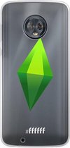 6F hoesje - geschikt voor Motorola Moto G6 -  Transparant TPU Case - The Sims #ffffff