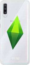 6F hoesje - geschikt voor Samsung Galaxy A70 -  Transparant TPU Case - The Sims #ffffff