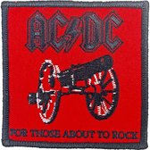 AC/DC Patch For Those About To Rock Rood